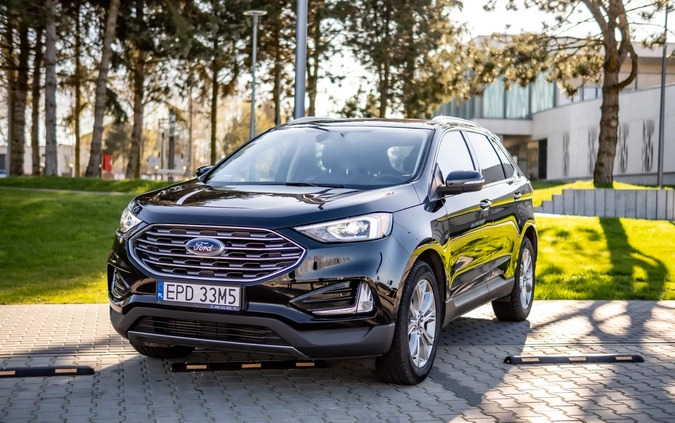 Ford EDGE cena 86000 przebieg: 112000, rok produkcji 2019 z Poddębice małe 211